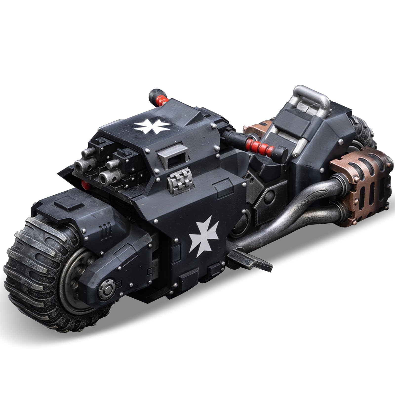 JOYTOY Warhammer 40k Black Templars Outriders 1/18 Collect And Display Model โ image 1