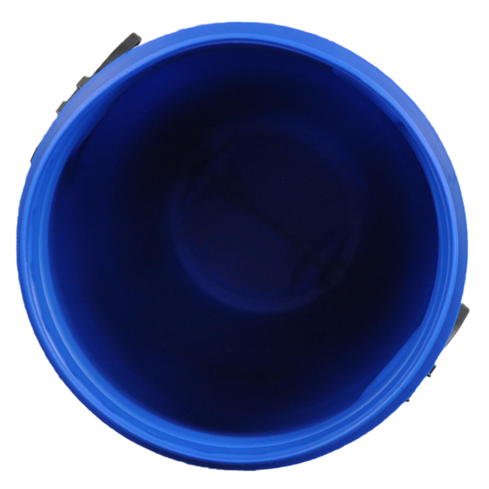 plasteo® Barilotto di copertura per alimenti, approvato dalla FDA, in plastica a bocca larga, universale, con chiusura ermetica, impilabile e adatta ai pallet, approvato per pericoli