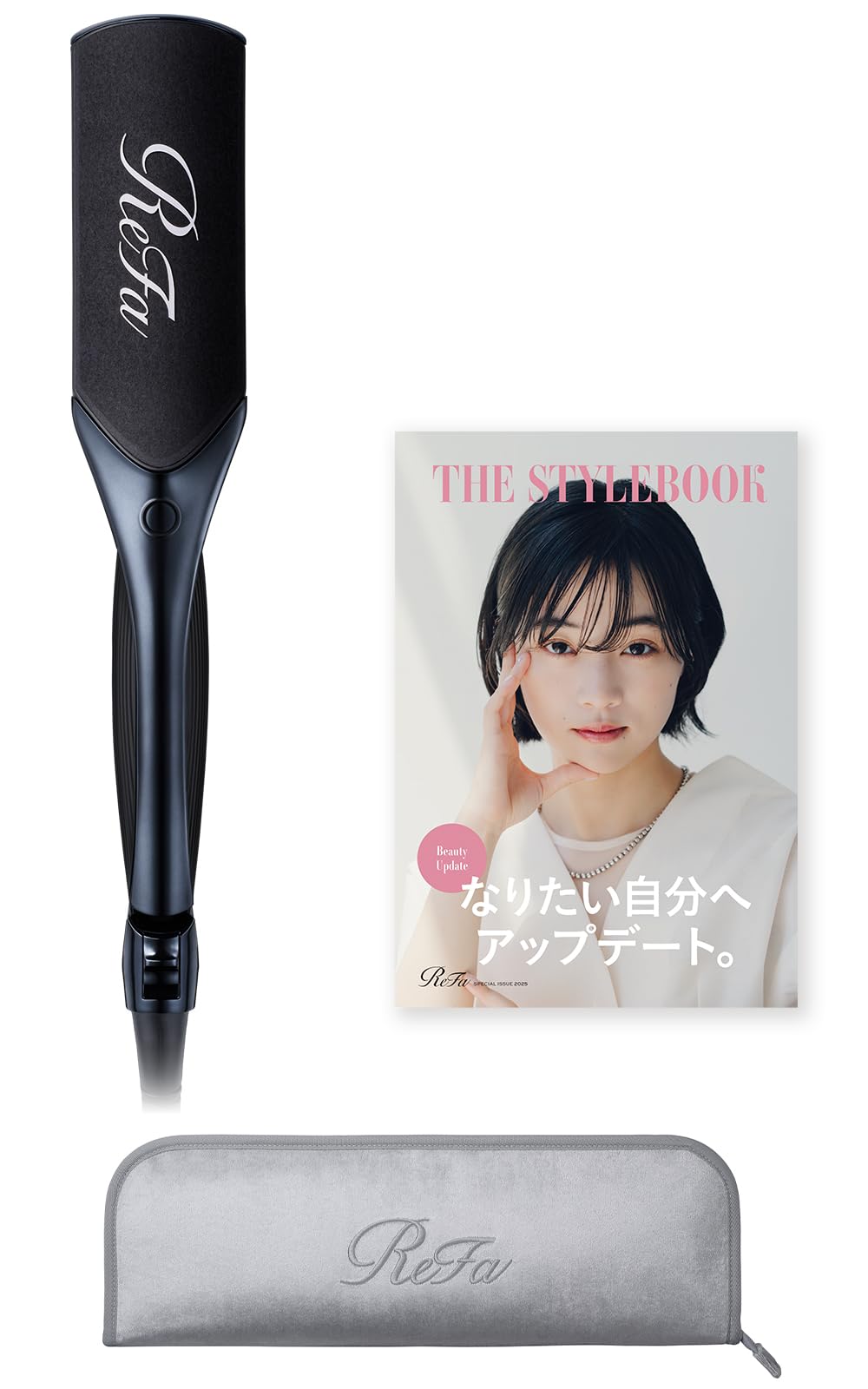 ReFa ストレートヘアアイロン ブラック！コードレス ReFa PINK GIFT COLLECTION(ヘアアイロン・ドライヤー)｜ヘアケア