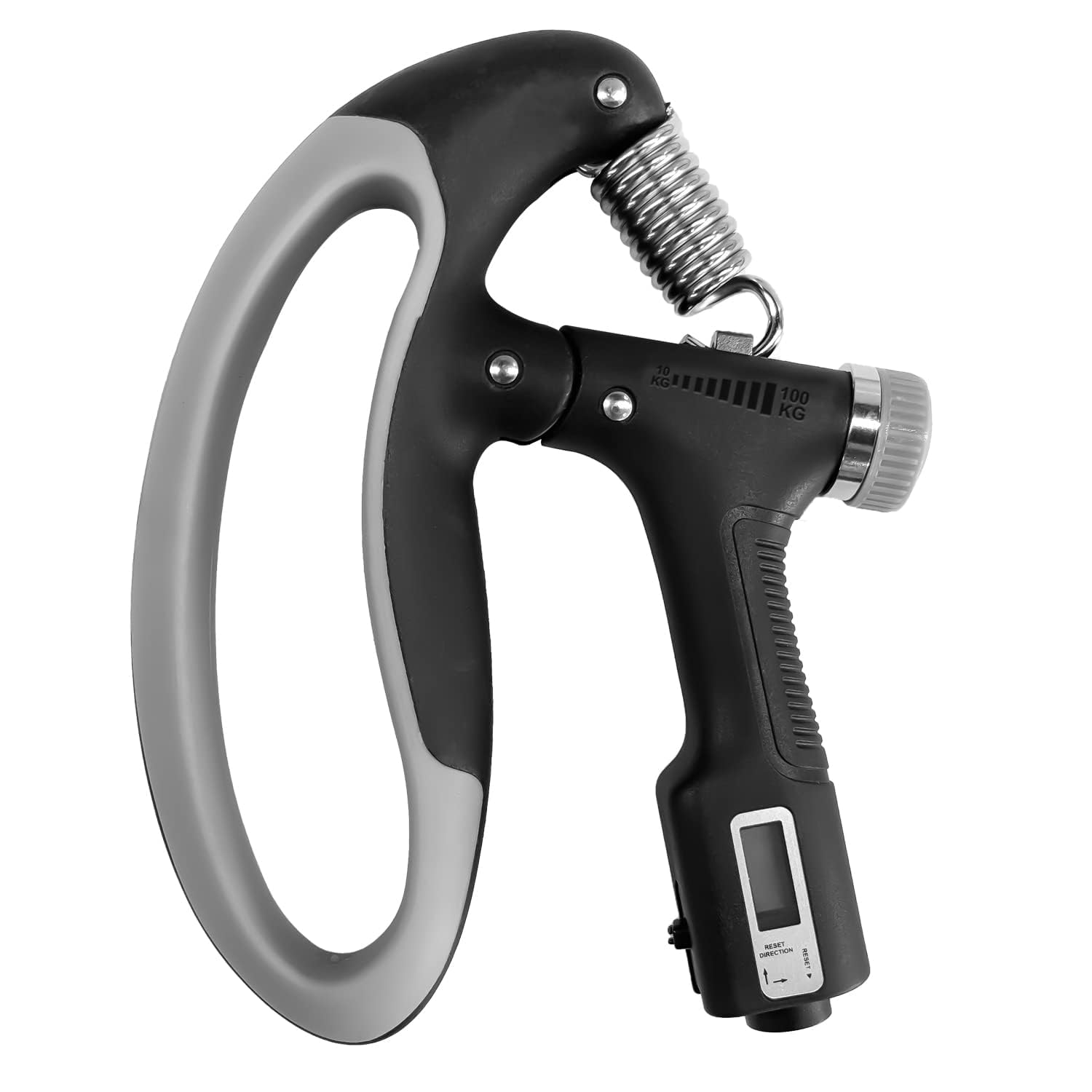 XieXie® Electronic Adjustable Hand Grip Strengthener, Hand Gripper With Counter for Men & Women, Gym Workout Hand Exercise Equipment, Forearm Exercise, Finger Exercise Power Gripper - Grey - 100kg (B0CTGB3FCR) Amazon Price History, Amazon Price Tracker