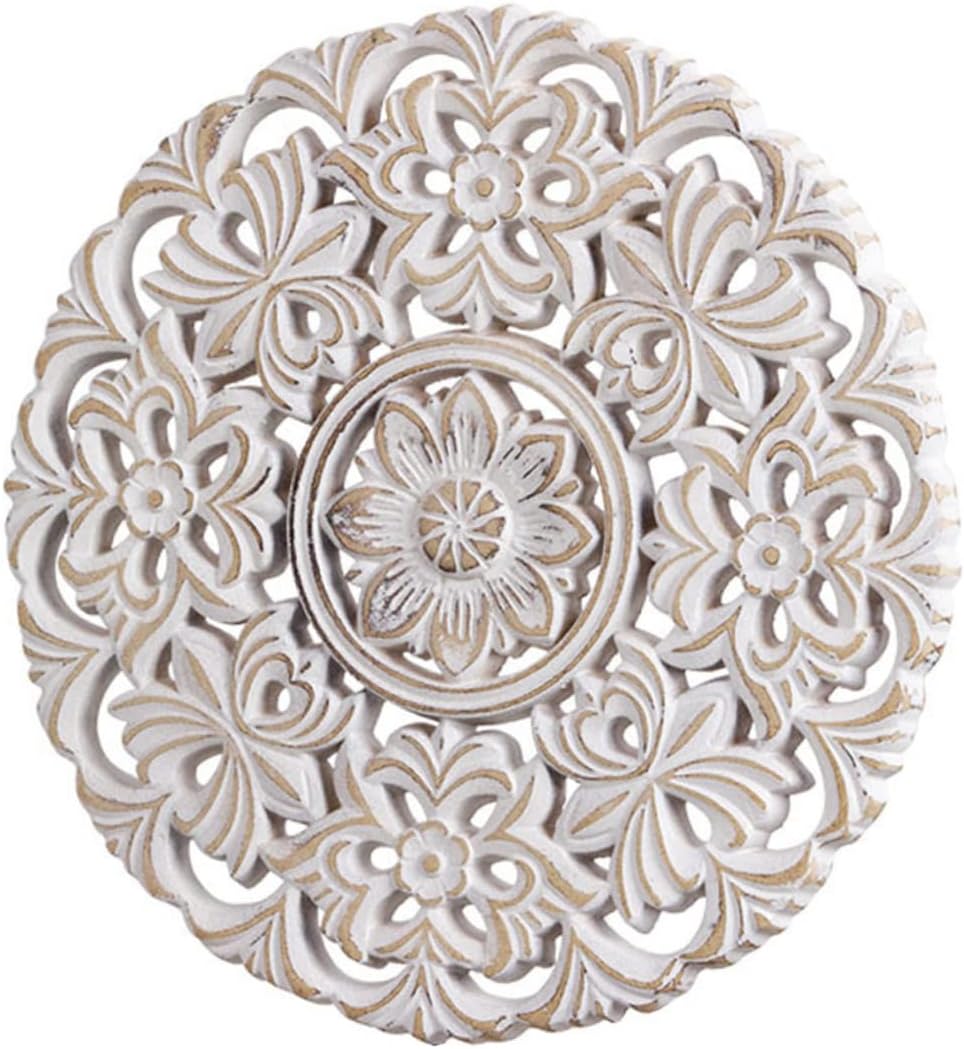 BESPORTBLE Wood Carving Decals Table Top Decor Decorations