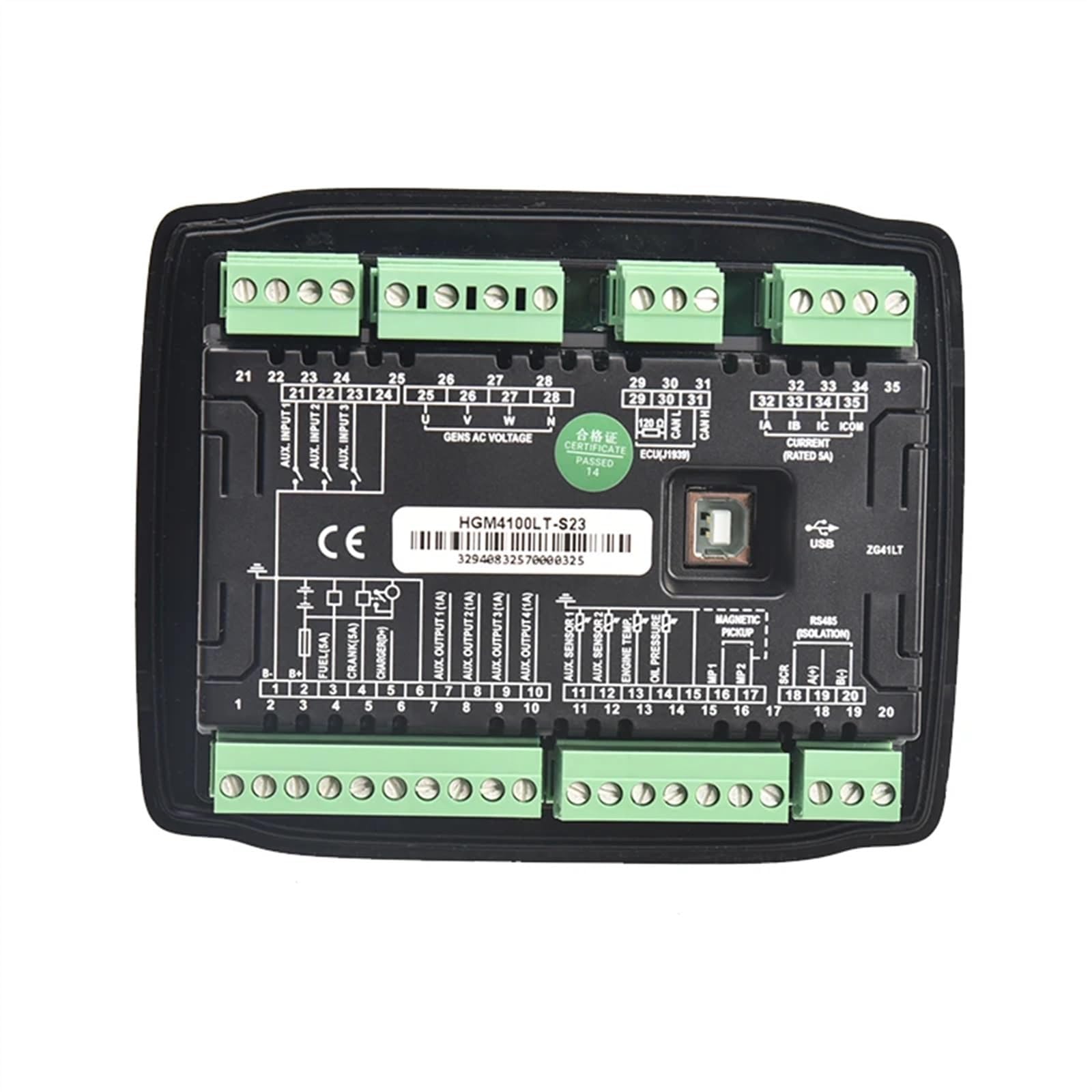 HGM4100LT-S23 Moduł silnika sterującego agregat prądotwórczy diesla HGM4100LT