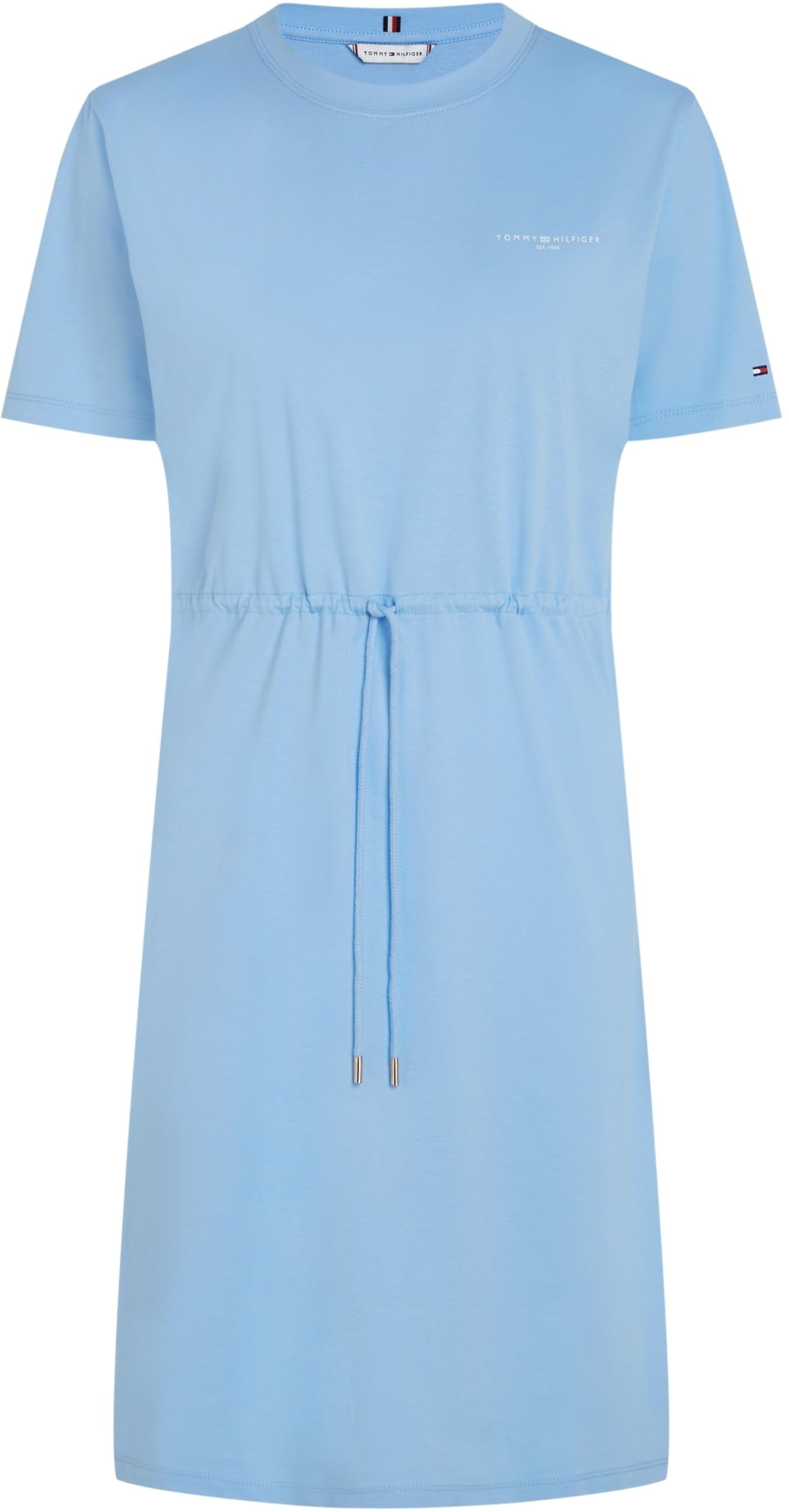 Tommy Hilfiger Vestido Tipo Camiseta de Algodón para Mujer