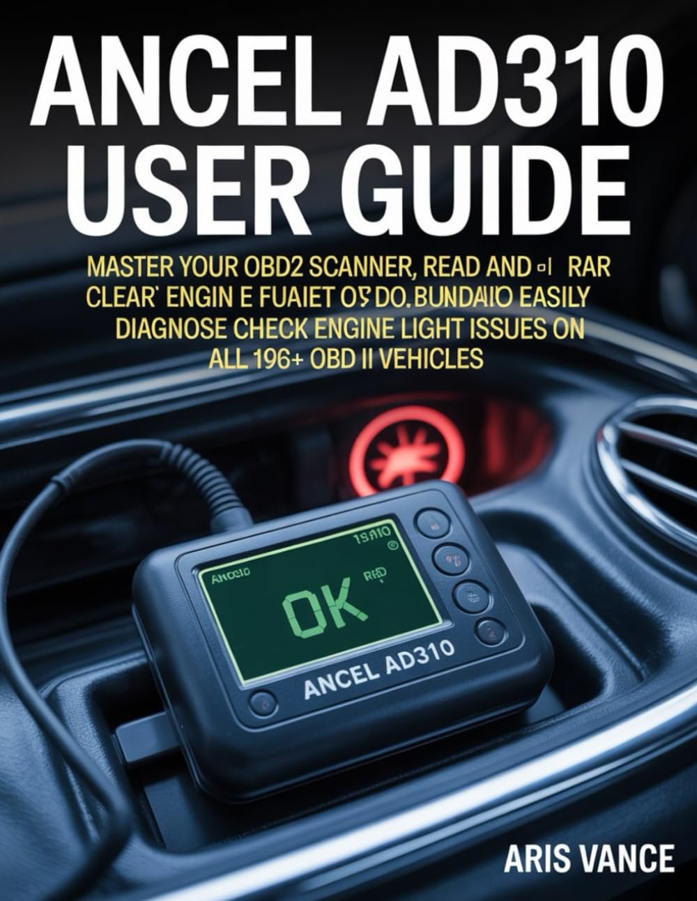ANCEL AD310 USER GUIDE: Master Your OBD2 Scanner, Read and Clear Car Engine Fault Codes, and Easily Diagnose Check Engine Light Issues on All 1996+ OBD II Vehicles