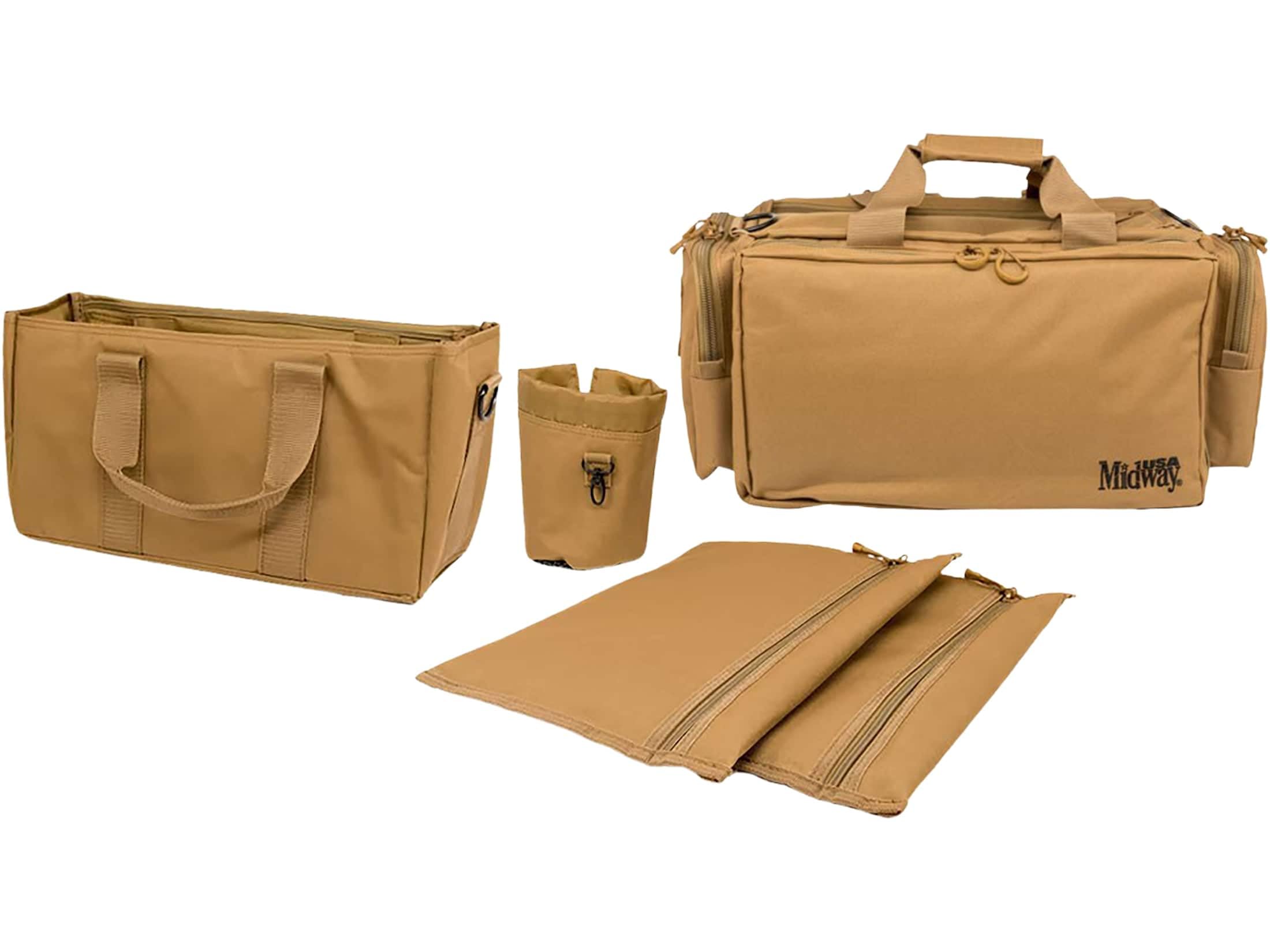 Amazon.com: MidwayUSA Competition Range Bag System Coyote : Sports