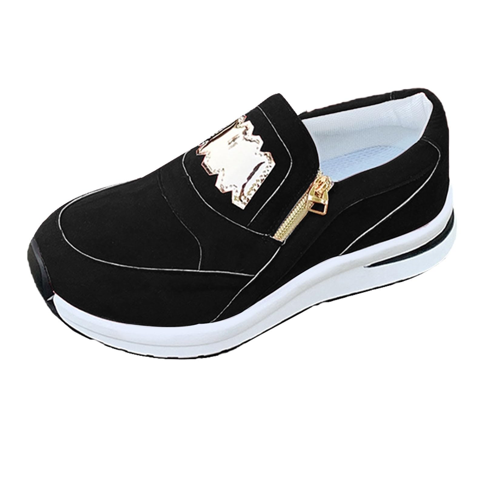 Zapatillas deportivas para mujer, ortopédicas, ligeras, informales