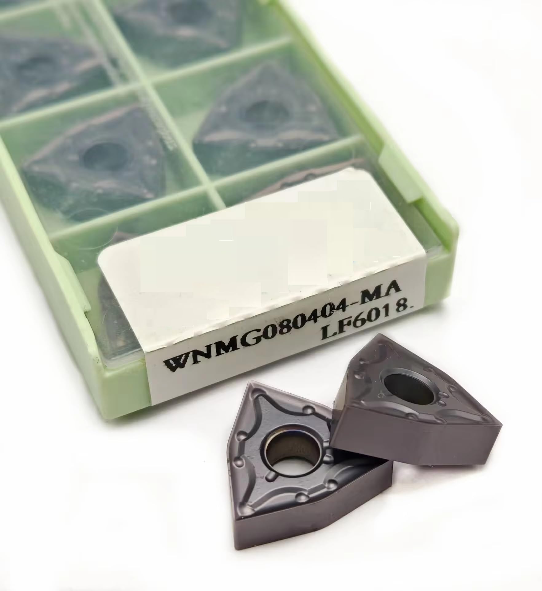 10PCS WNMG080404 WNMG1080404 MA HS MQ MS LF6018 Turning Lathe Cutting Tool CNC Carbide Inserts For Stainless Steel Turning Tools