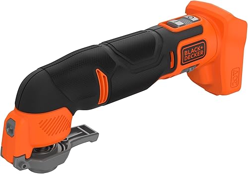 Miniatura 3 de BLACK + DECKER Herramienta oscilante de 20 V MAX, multiherramienta, 6 velocidades, solo herramienta (BDCOS20B)