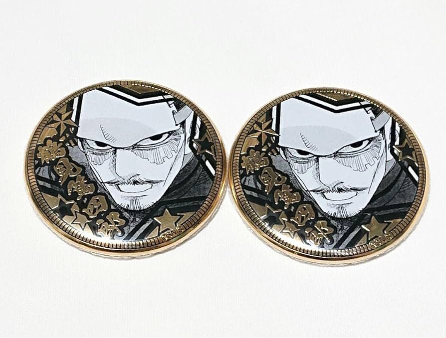 ゴールデンカムイ　黄金バッジコレクション　鶴見　2点 Amazon.co.jp: ゴールデンカムイ 黄金バッジコレクション 鶴見中尉 2個