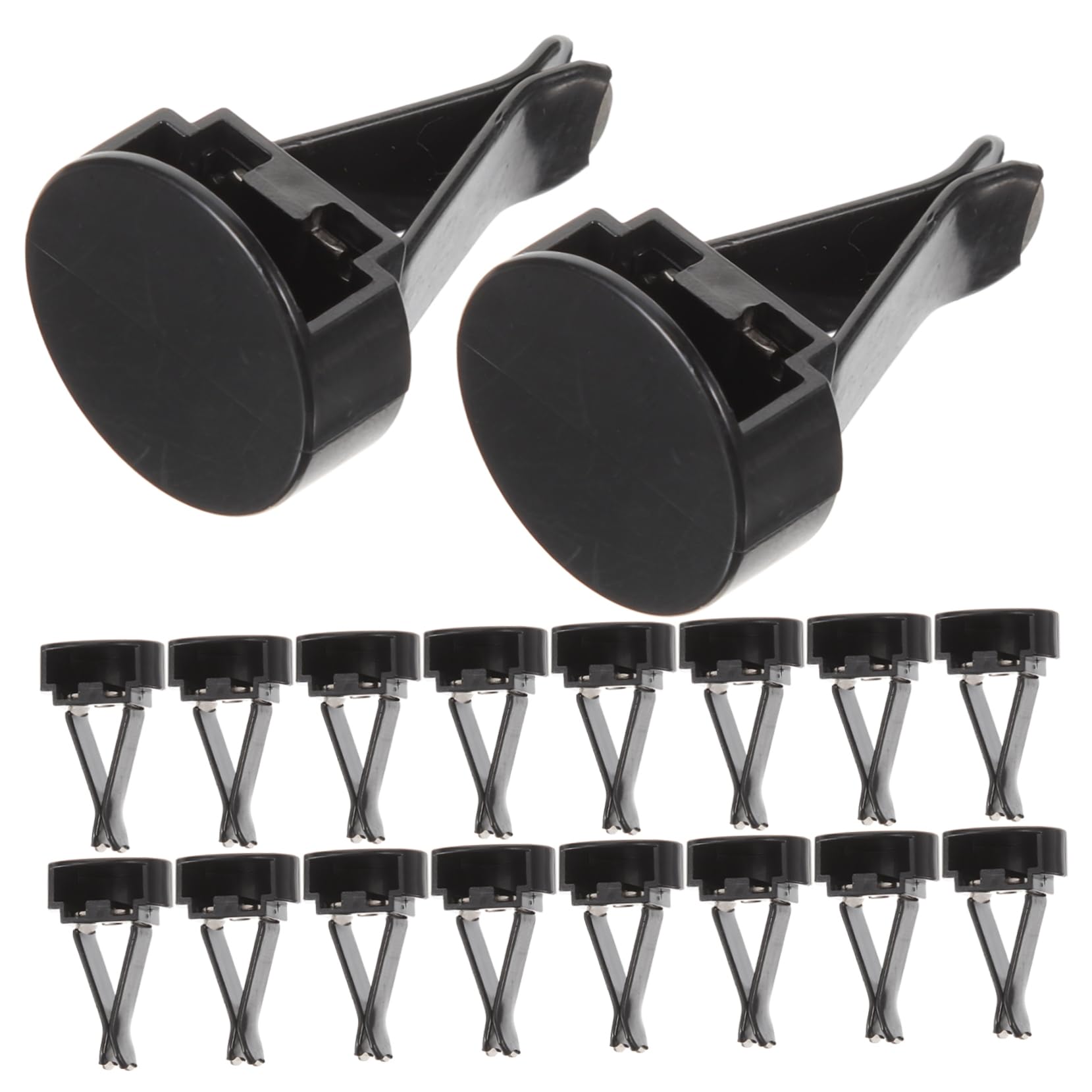 100pezzi Profumatore Auto Clip Per Bocchette Aria Accessori Interni Auto Facile Installazione Resistente Materiale Plastico Compatto e Portatile