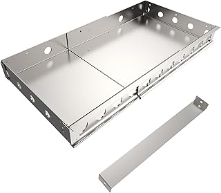 Floating Shower Bench - Adjustable, Pre-Formed Rectangular Shower Bench (3”x14.5”x19”-33”)