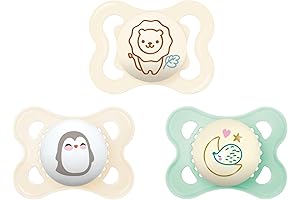 Variety Pack Baby Pacifier: 3 Types for Healthy Oral Development (0-6 Months)