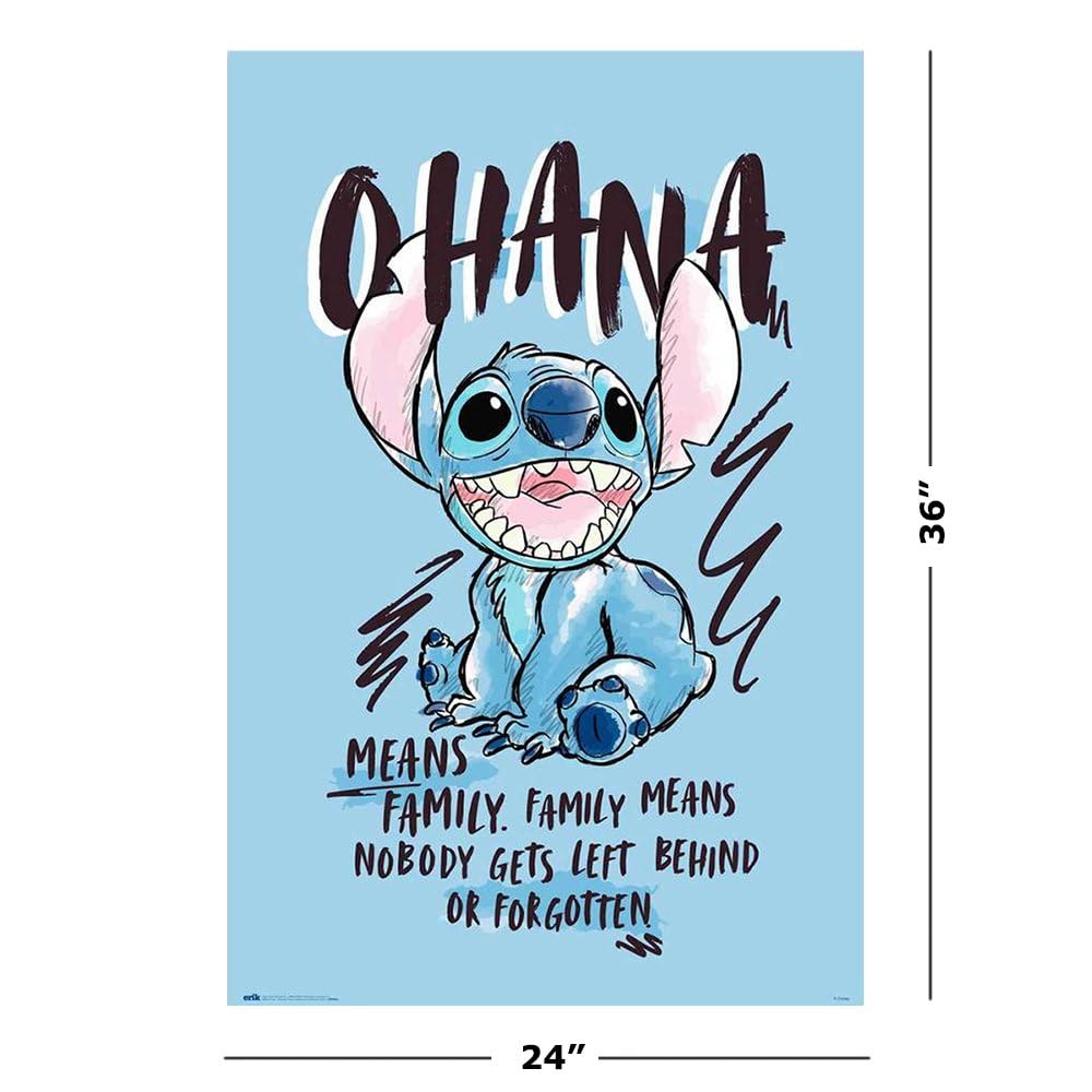 Amazon.com: Lilo & Stitch - TV Show Poster (Ohana Means Family