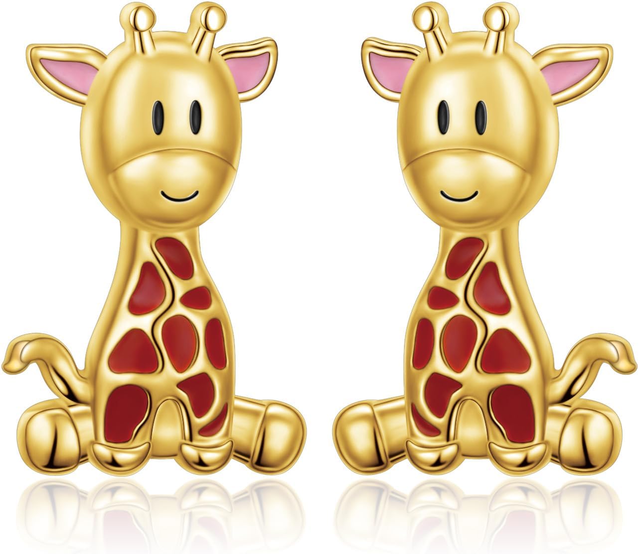 Yearace Cute Unicorn/Goat/Lion/Hedgehog/Giraffe/Sea Otter/Penguin Earrings 925 Sterling Silver Animal Stud Earrings Jewelry Gift for Women Daughter Animal Lovers