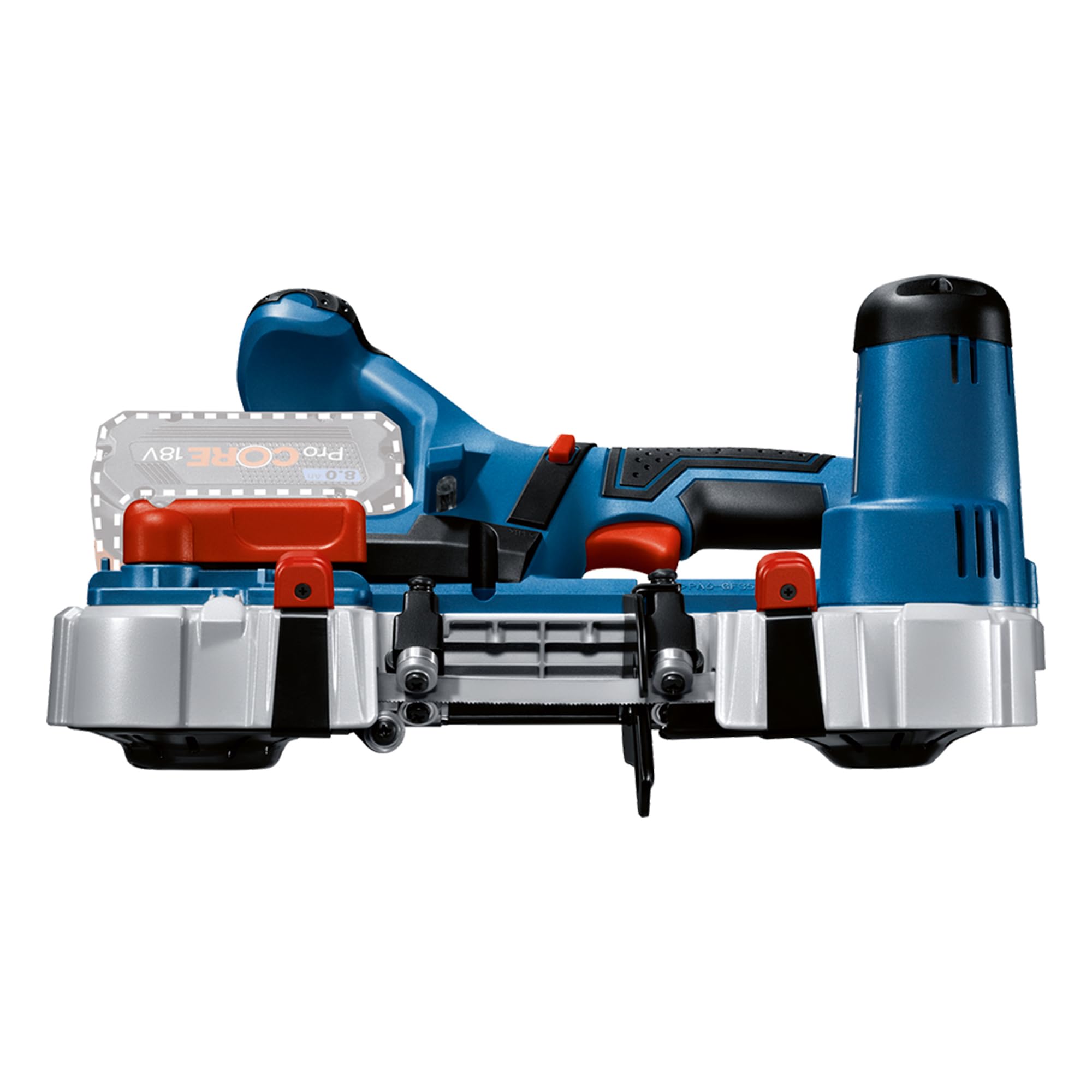 Bosch Professional 18V System Akku Bandsäge GCB 18V-63 (inkl. 1 Bandsägeblätter, ohne Akku/Ladegerät)