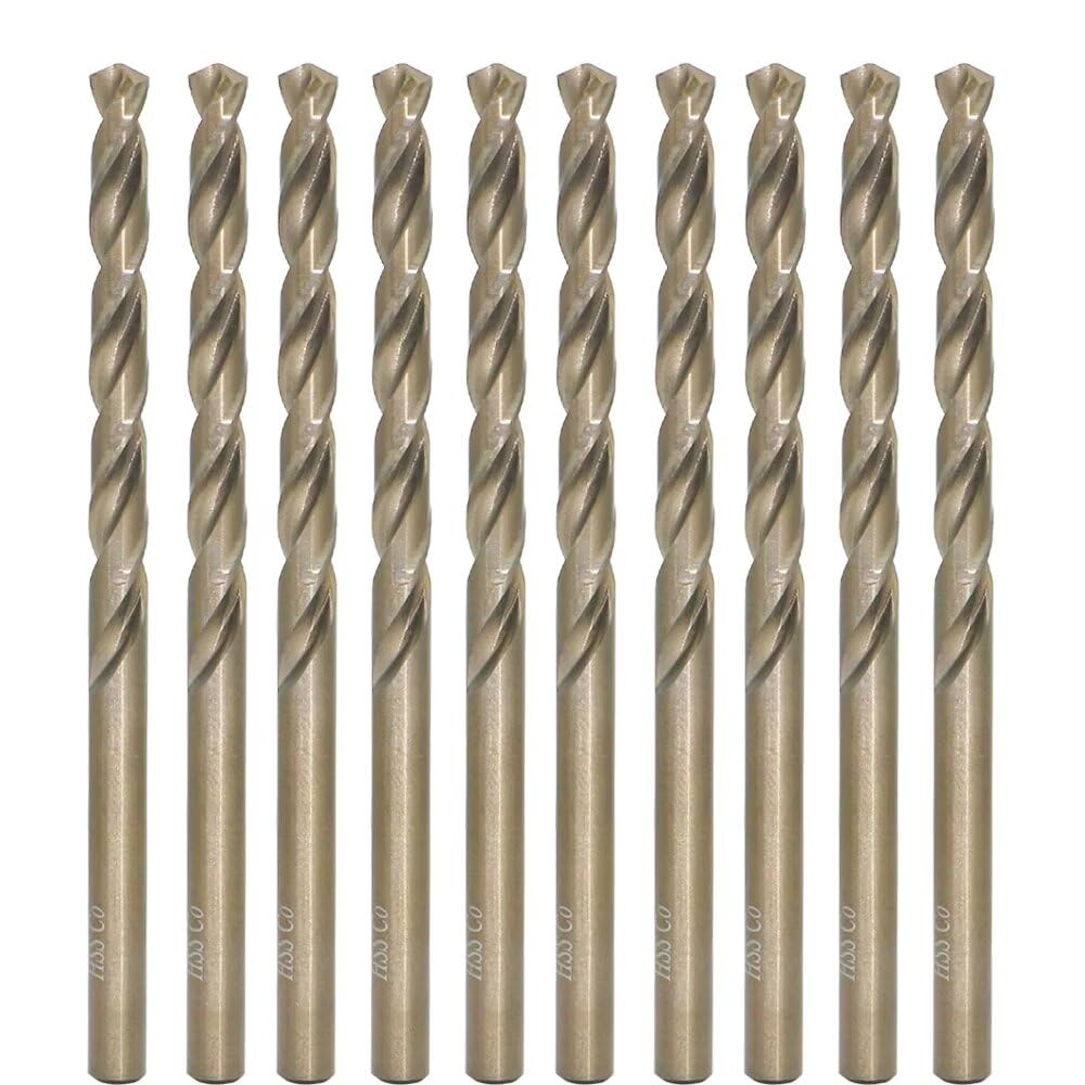 Cobalt Drill Bits Set - 13 Piece, M35 Steel -11