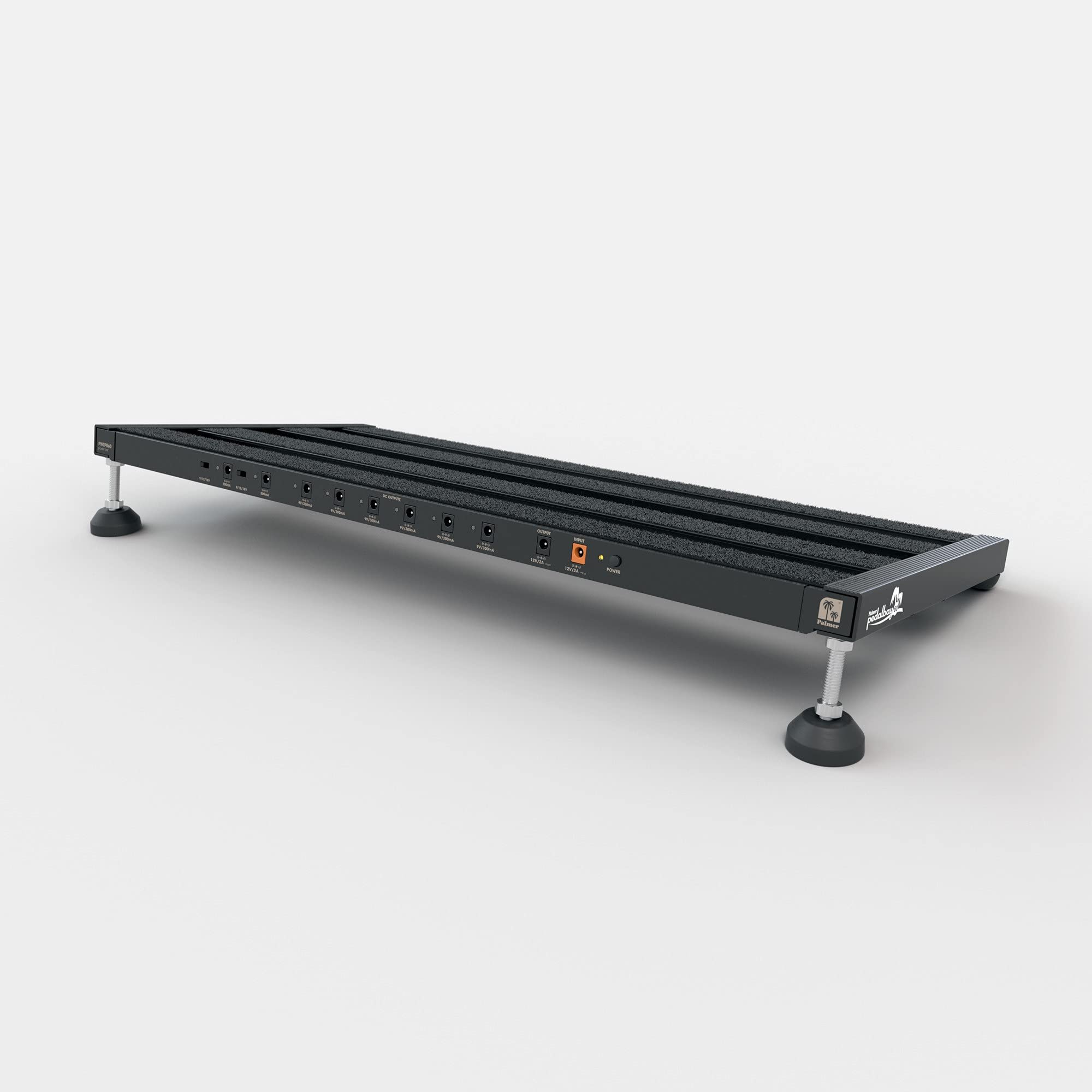 Palmer Pedalbay 60 PB Set Pédalier avec Powerbar/bloc d'alimentation avec 8 sorties Noir 60 cm