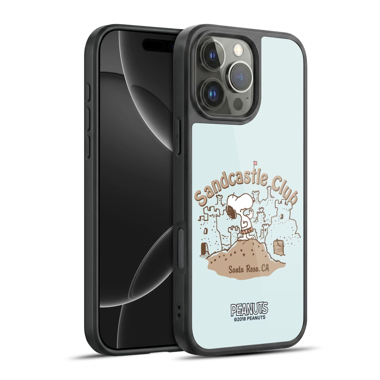 Coque antichoc Peanuts Snoopy plage iPhone 16 Pro Max - 8