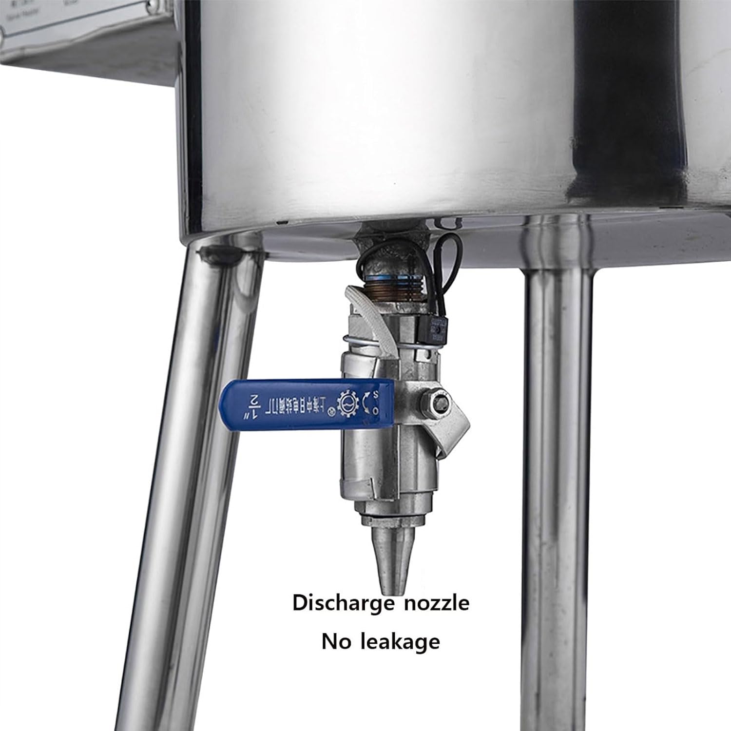Máquina de llenado de mezcla de calefacción de 15 L, relleno líquido de pasta eléctrica de acero inoxidable, temperatura de 90-150 °C, boquilla de 8 mm, para lápiz labial, esmalte de zapatos