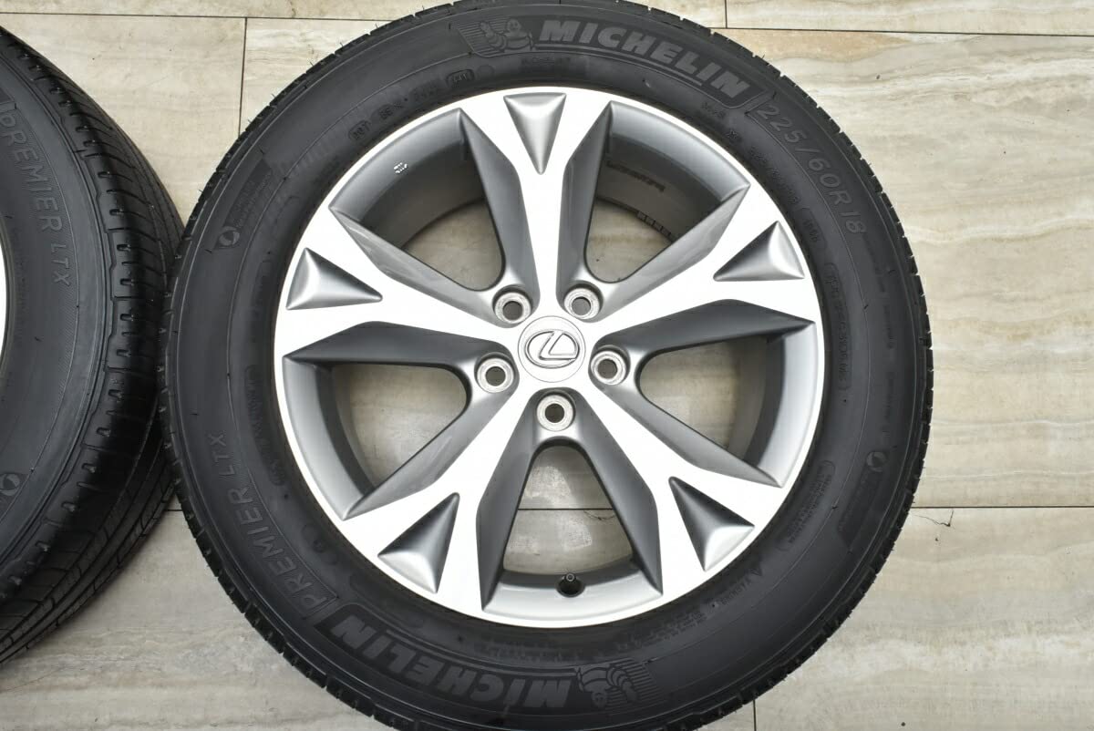 Amazon | 中古 タイヤホイール 4本 18インチ 7.5J +35 225/60R18 100H 