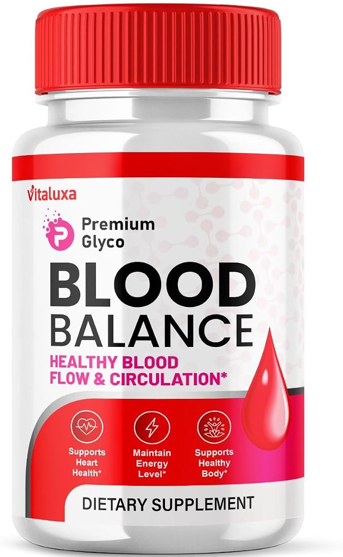 GlycoSphere Blood Health Support - 60 Capsules - With Chromium, Biotin & Herbal Blend
