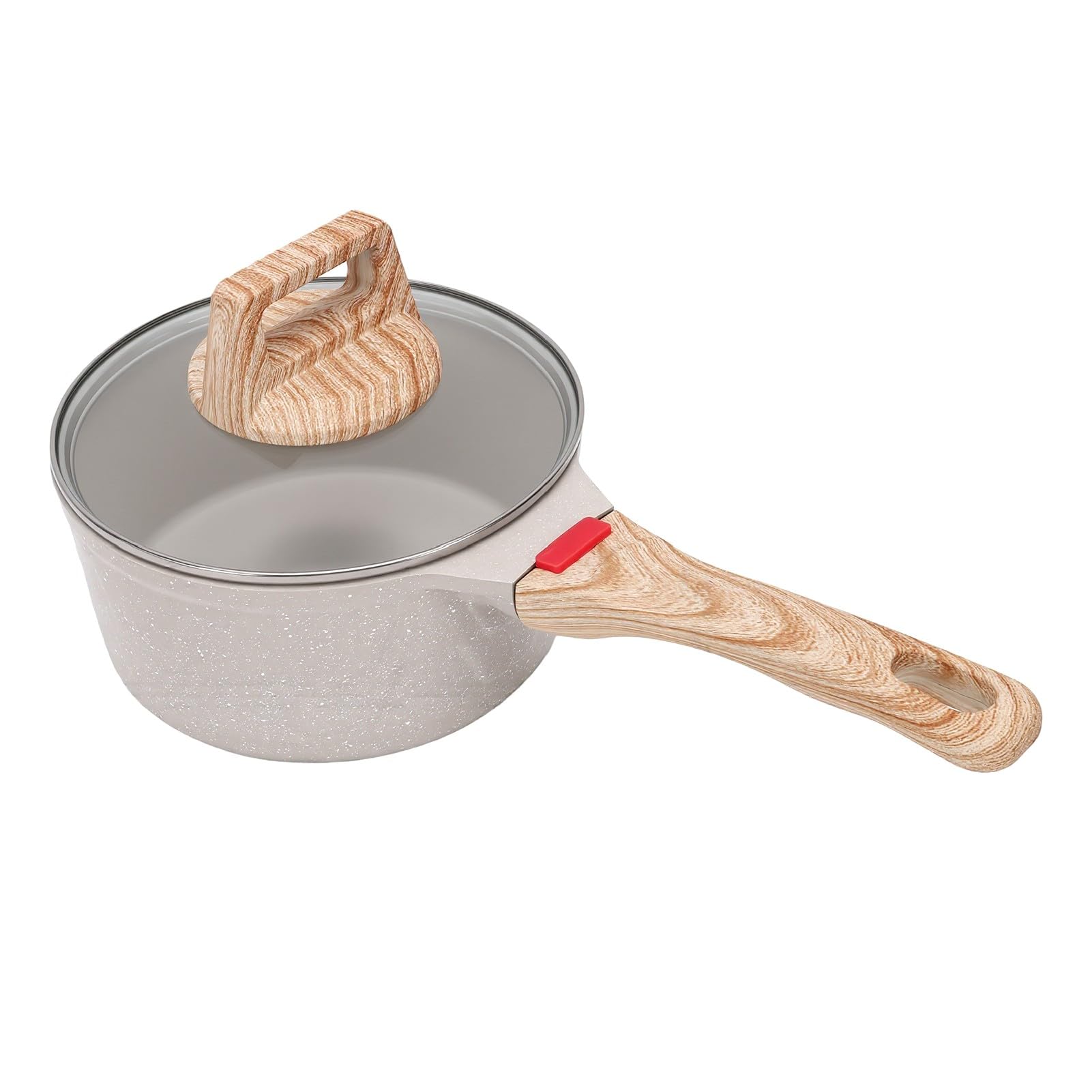 Luocute Casserole Antiadhésive en Pierre Maifan de 16 Cm