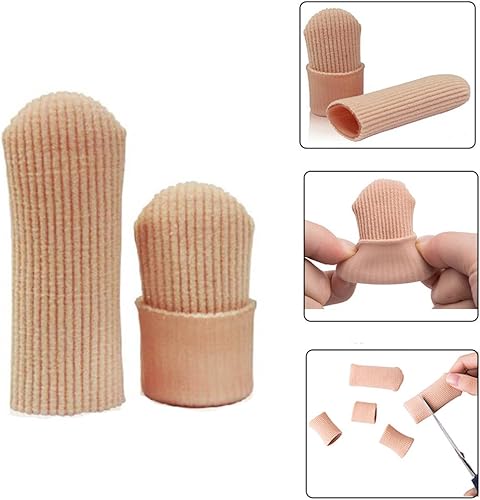 Miniatura 3 de Makhry 4 protectores de dedos de gel para los dedos de los pies, cubiertas de silicona para los dedos de los dedos de los pies para evitar el dolor
