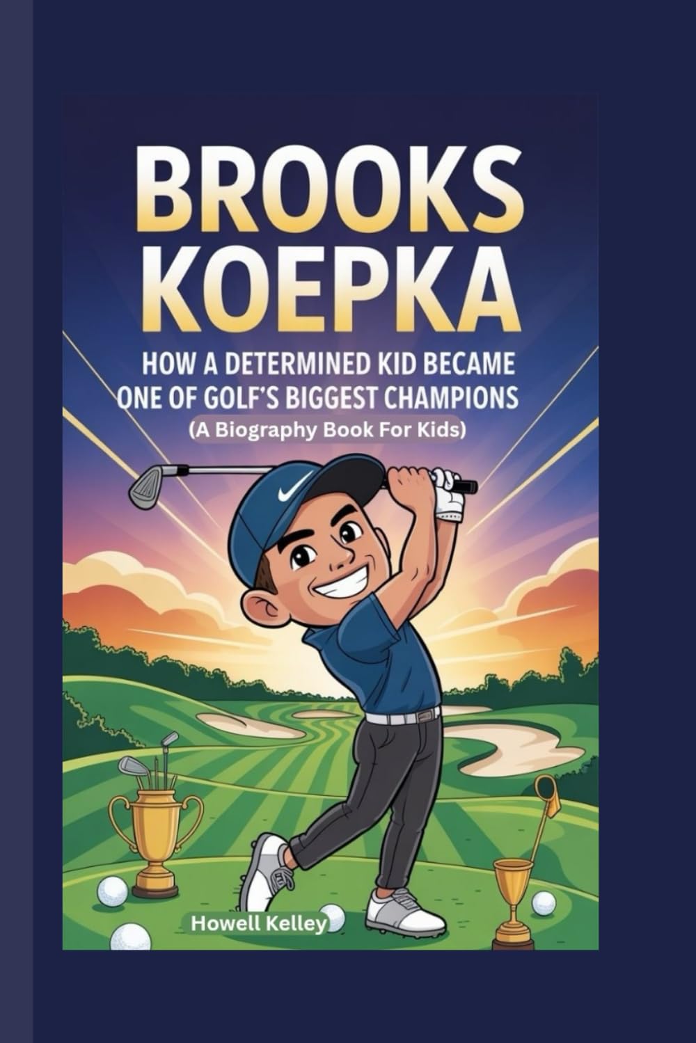 BROOKS KOEPKA: How a Determined Kid Became One of Golf’s Biggest Champions (A Biography Book For Kids)