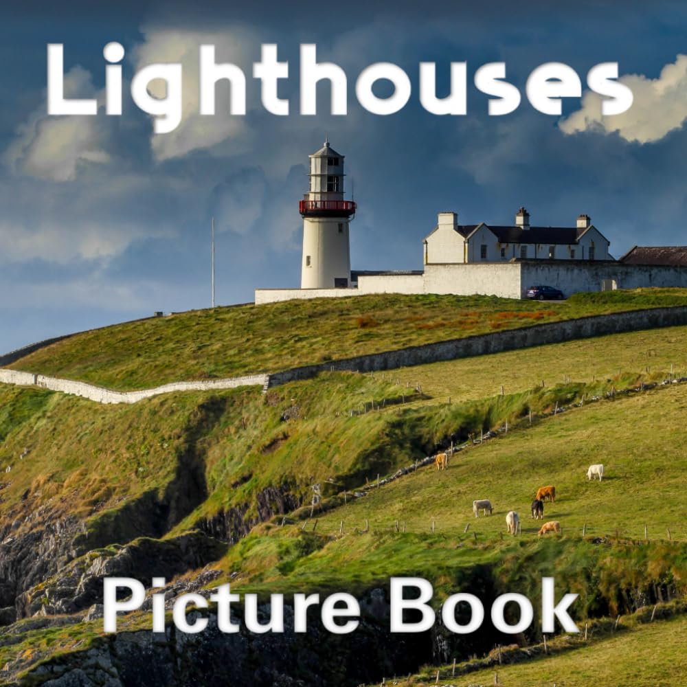 Lighthouses Picture Book: Dementia Picture Book for Seniors