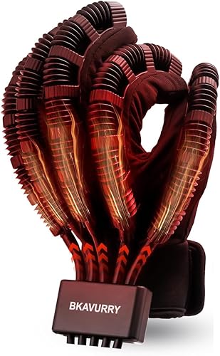 Miniatura 10 de Guantes robóticos para piezas de repuesto de rehabilitación de accidentes cerebrovasculares, solo guante izquierdo y derecho equipo de recuperación