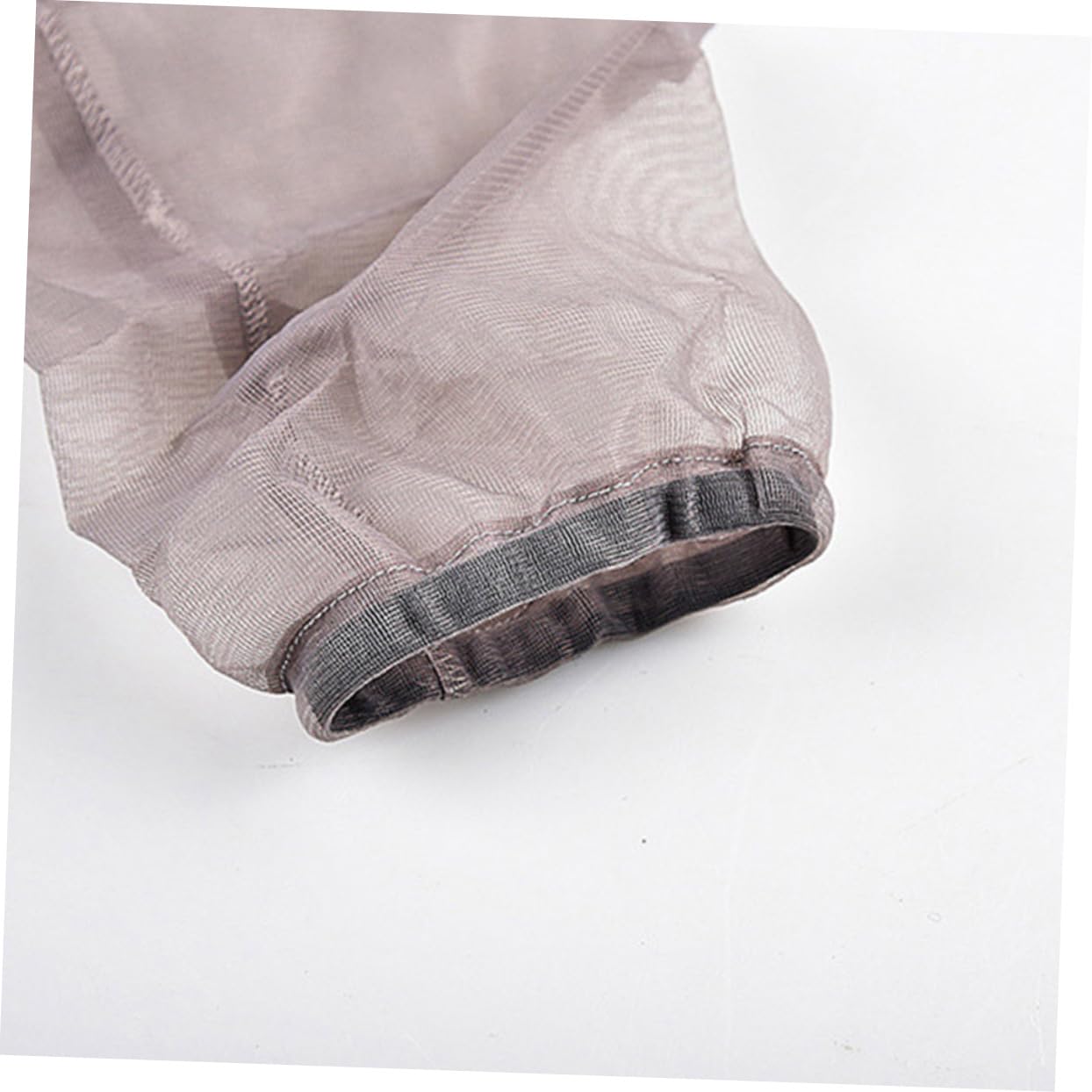 Graues Mesh Schutzshirt mit Kapuze, Xxl, für Camping und Angeln
