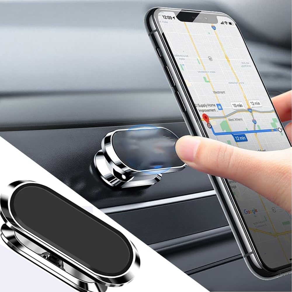 Car Phone Holder for Renault Kangoo Maxi+Facelift ab Bj.2008, Dashboard Mobile Mount Magnet 360° Rotation Stand for Safe Driving GPS Navigation