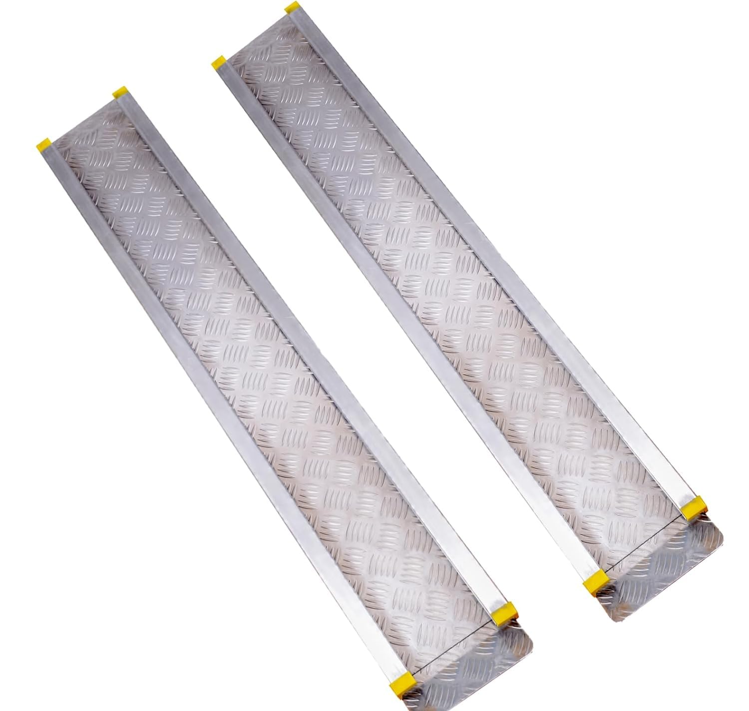 Wheelchair Ramp Telescopic 4 Feets Extend to 7 Feets for Patient Mobility | Designed for Anti-Skid Protection | Heavy Duty Upto 300kg Bearing | Made in India with Aluminium | Adjustable Length