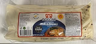 Dodoni Halloumi Cheese with Mint 650g (Pack of 2)