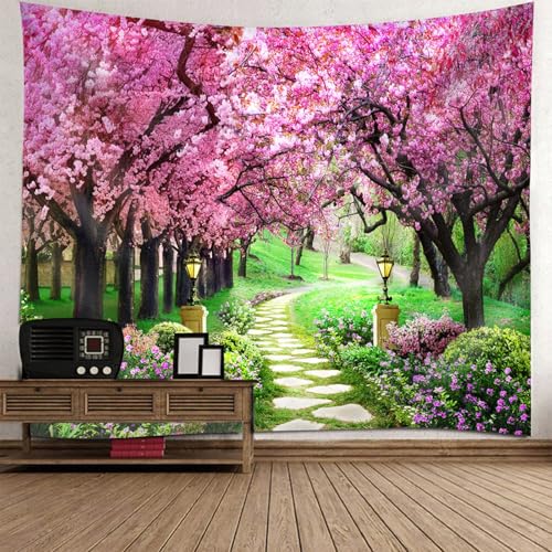 Tenture murale paysage pour transformer facilement un mur blanc de chambre adulte