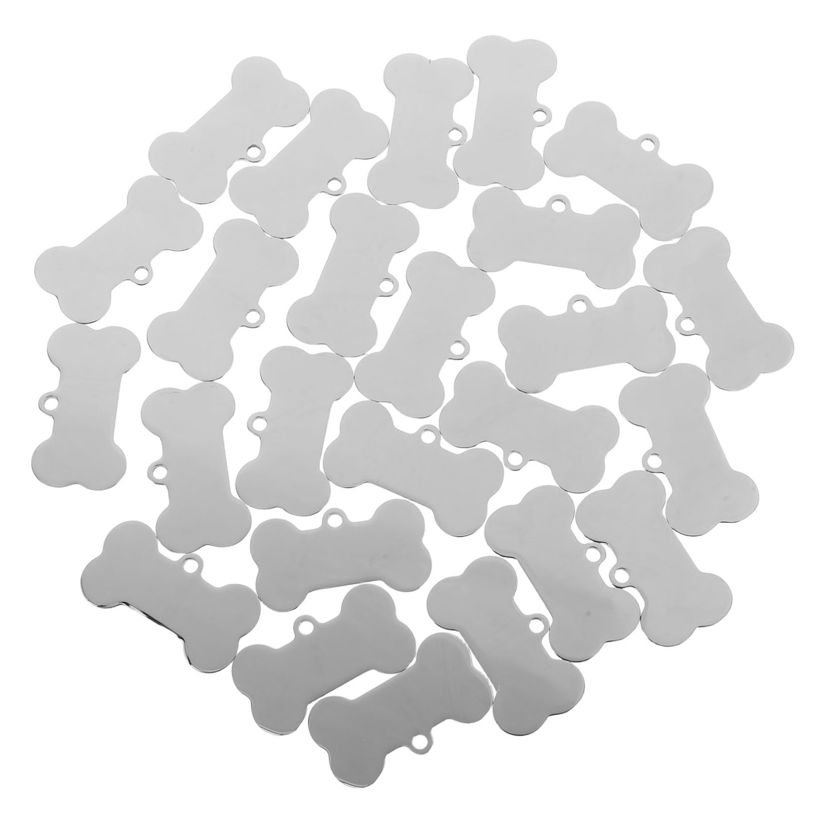 Médailles identification os pour gravure personnalisable PLAFOPE
