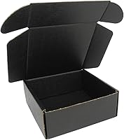 Vista 7 de Paquete de 50 cajas de envío de 7x6x2 pulgadas, caja de cartón blanco corrugado, cajas de correo planas para literatura para embalaje de pequeñas