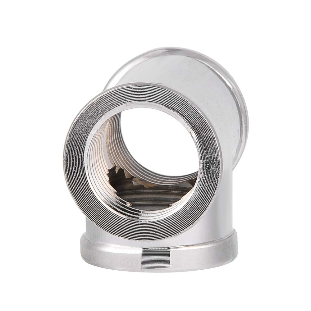 Raccordo A Y A 3 Vie G1/4 Per Raffreddamento Ad Acqua PC: Splitter In Ottone Cromato, Anti-perdita - 5