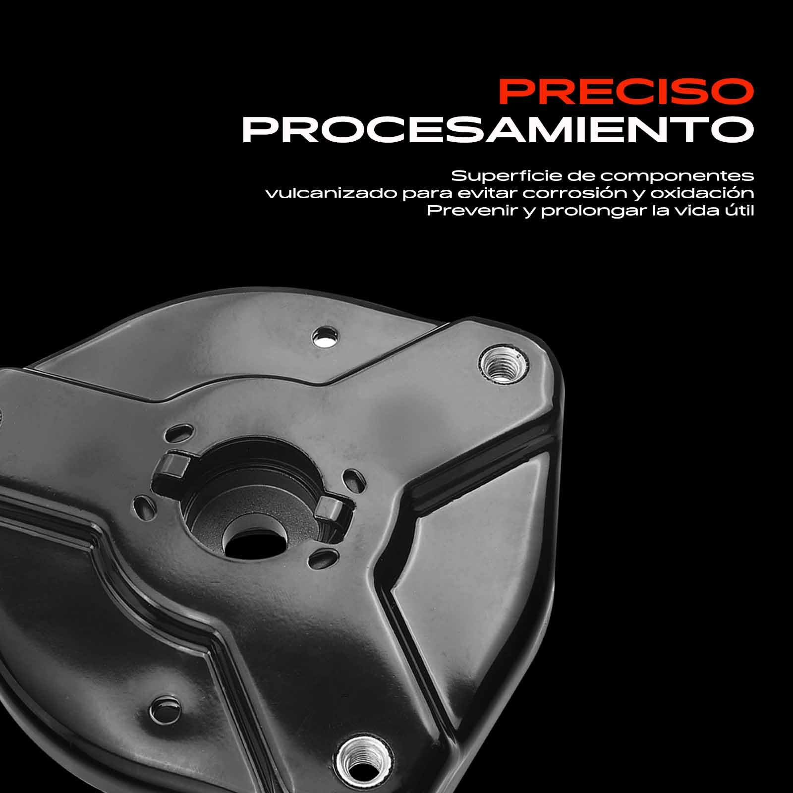 Frankberg Cojinete de domo Cojinete de soporte de amortiguador Delantero Compatible con Clase C T-Model S204 Clase E Cabrio A207 Clase C Coupé C204 Clase C W204 Clase E Coupé C207 Replace# 2043201273