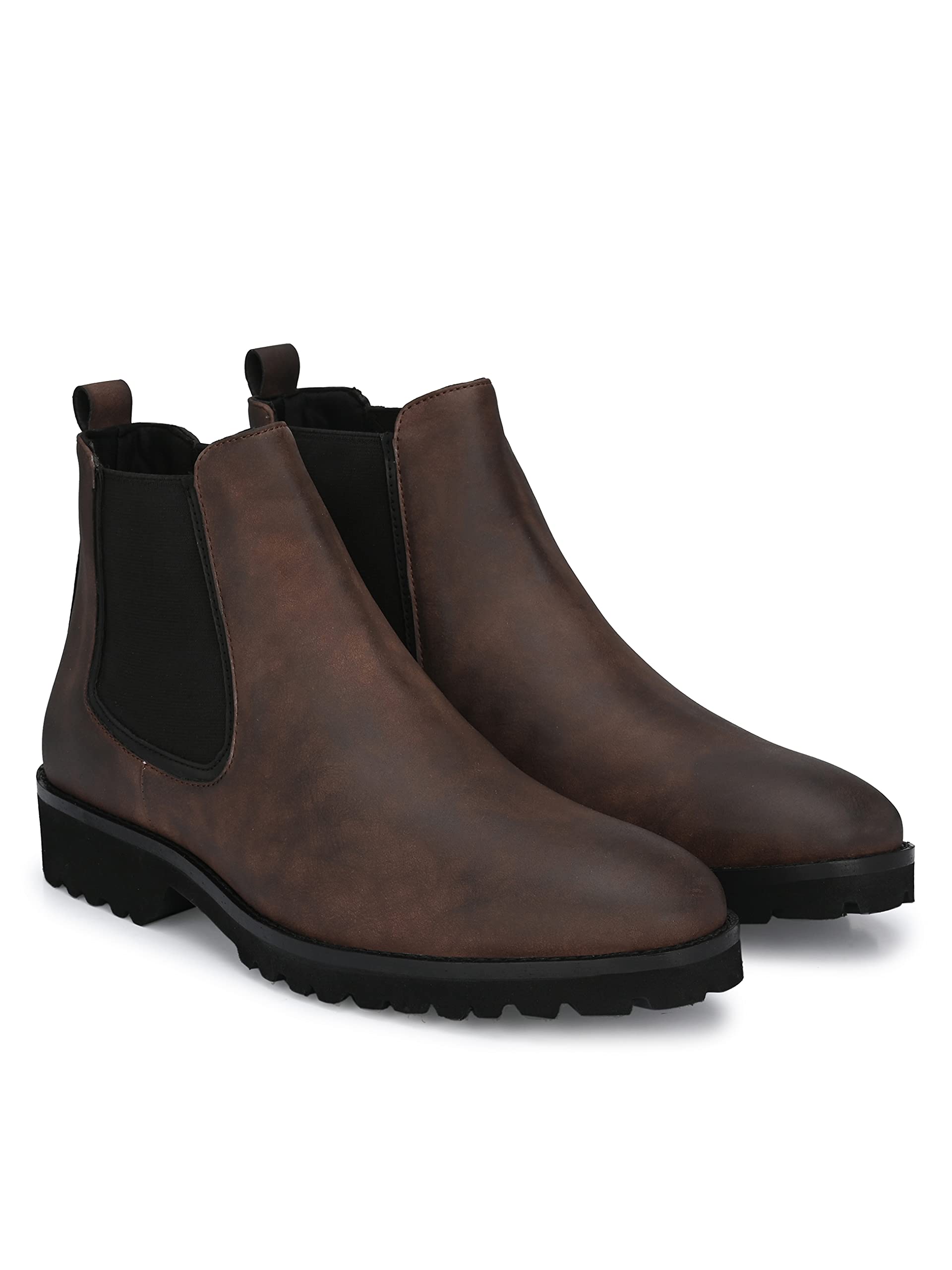 Delize Mens Brown Chelsea Boots (B09FDWNFF7) Amazon Price History, Amazon Price Tracker