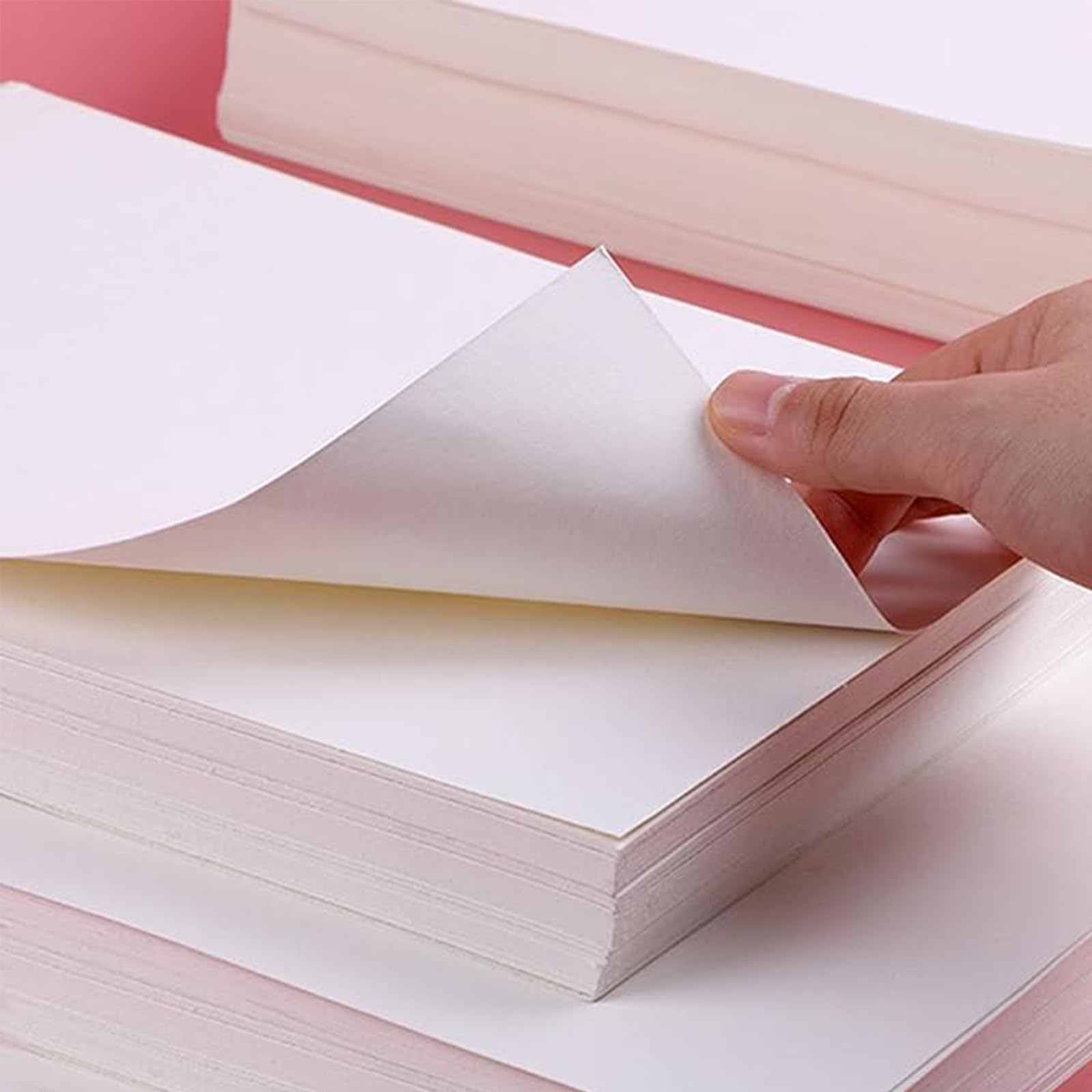 Aquarellpapier, Baumwolle, 63,5 kg/300 g/m², dickes kaltgepresstes Papier, Packung für Kinder, Aquarell-Zeichenpapier für Malerei, Kunstwerke, Zeichenbedarf, 22,9 x 30,5 cm, 128 Blatt