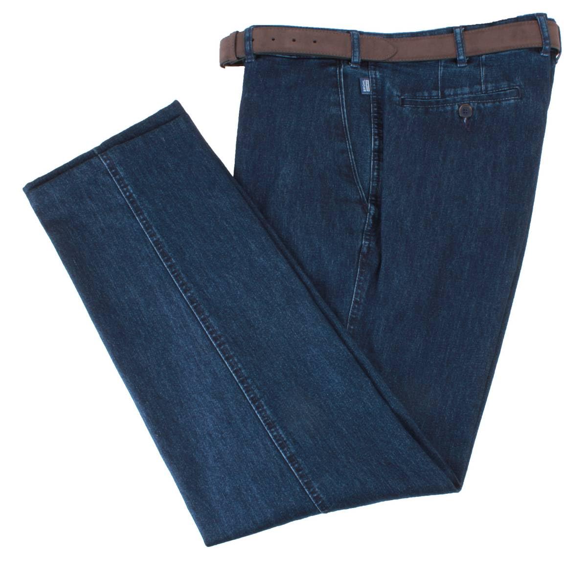 Bruhl Mens Montana Basic Denim Jeans - Stone Blue - W34 L30