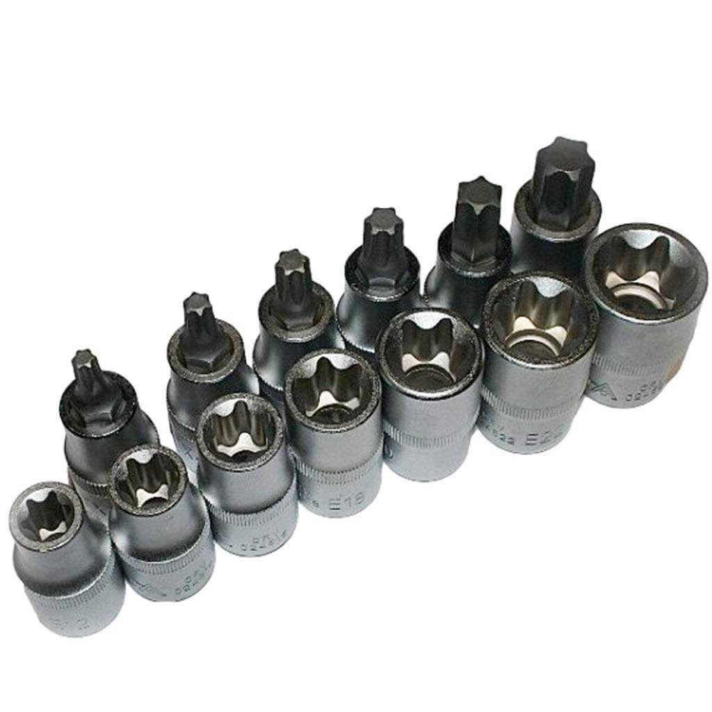 Zestaw Klucze do kubków Torx 1/2" 23 Narzędzia w etui