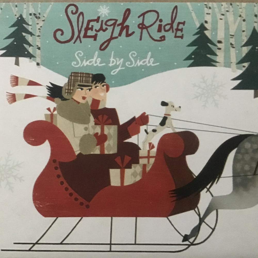 Sleigh Ride - Side by Side [Audio CD] John Lennon & Yoko Ono and The Plastic Ono Band with The Harlem Community Choir; Frank Sinatra; Pink Martini; The Temptations; Rosanne Cash; XTC as The Three Wise Men; Dean Martin; Stevie Wonder; Elvis Presley and Ella Fitzgerald