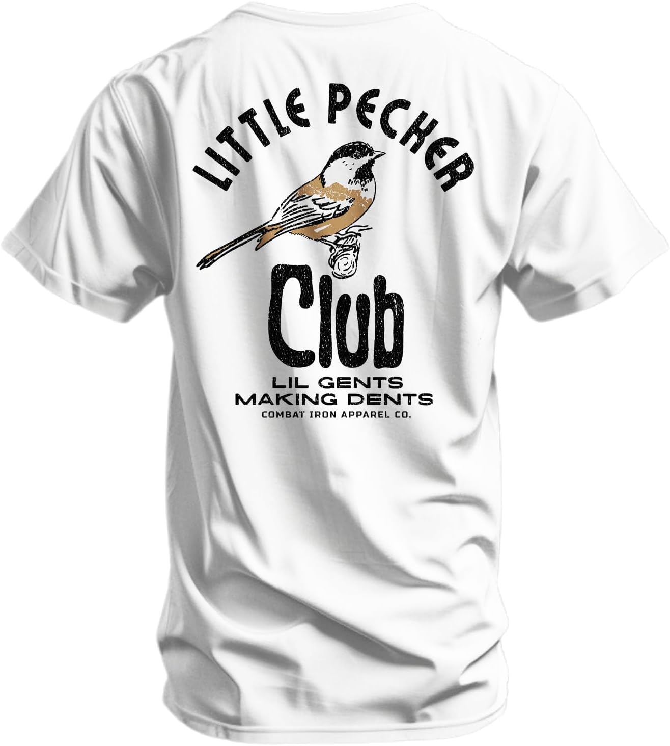 Combat Iron Men's Graphic Tees | Lil Gents Making Dents Men's Club | Men’s Graphic T-Shirts