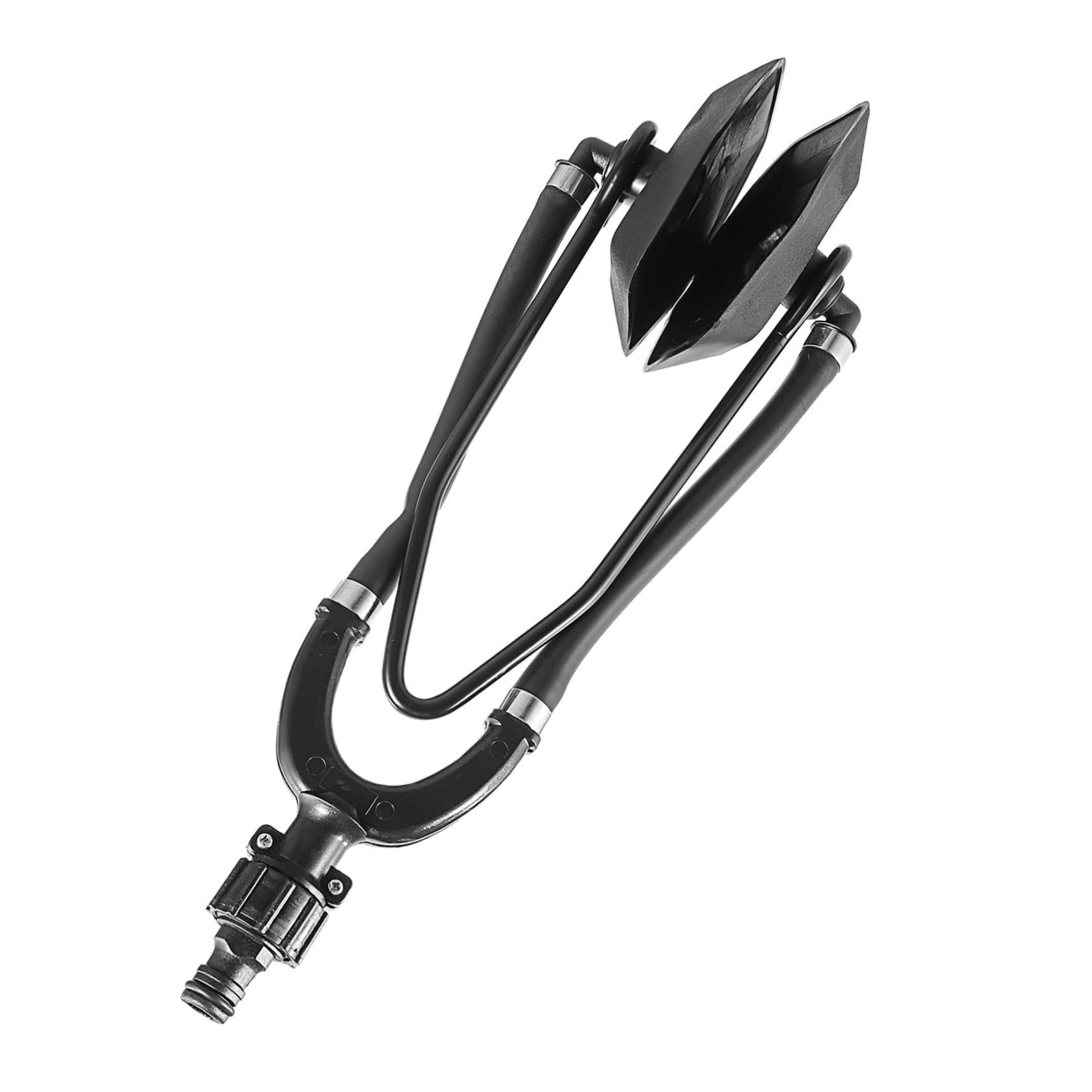 Motor Flusher Außenborder mit Dual Water Feed Kompatibel für Boots und Sterndrive Motoren Inklusive Schnellanschluss für Gartenschlauch Rechteckige Muff Cups für Effiziente