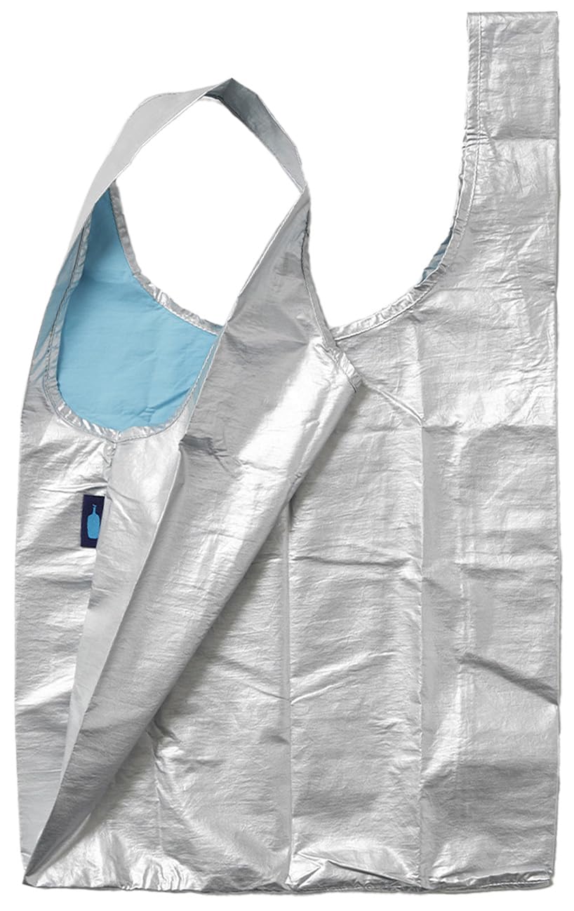 Amazon | [ブルーボトルコーヒー] リユーザブルバッグ（シルバー