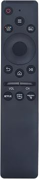 Replace IR Remote fit for Samsung Smart TV QLED LED TV 6 Series 7 Series 8 Series Q60T Q70T Q80T RU9000 TU8000 TU8300 Q60T Q70T Q80T Q90T Q50 Q60 Q80 Q900 Q6F Q7F Q7C Q8F Q9F TU7000 TU8000 Series