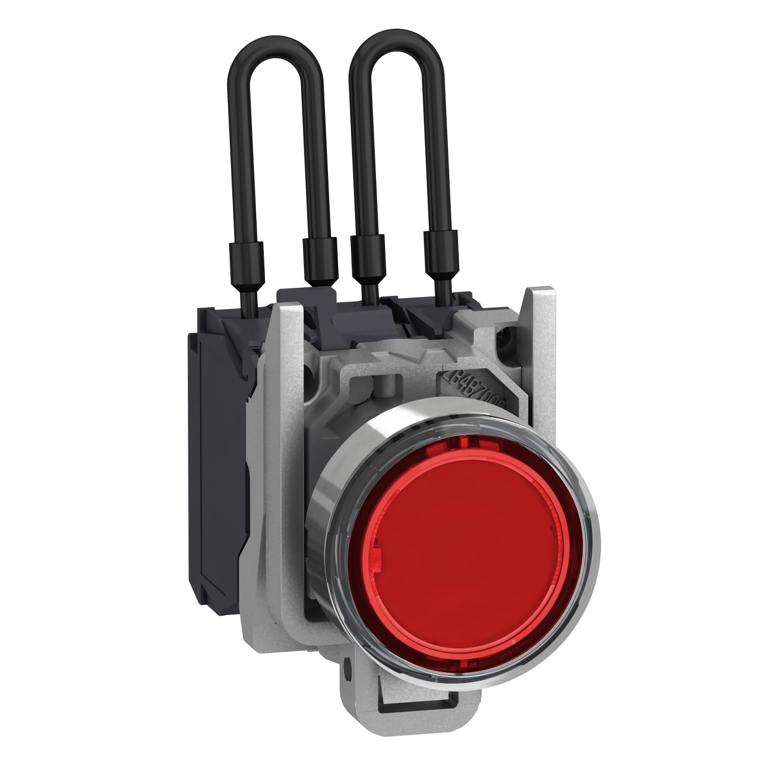 Pilote lumineux push to test rouge 120V anti panne voyant