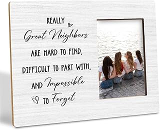 Wooden Photo Frame, Rustic 8*10inches, Holds 4x6 Inches Photo, Great Gift for Neighbors, Weddings, Birthdays